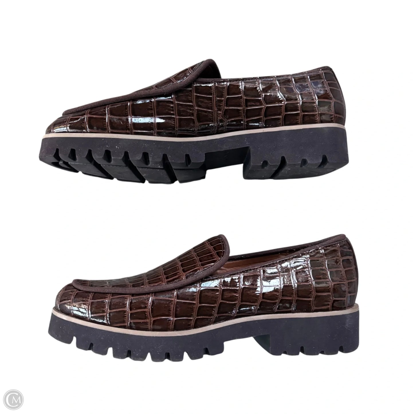 Shoes Flats By Donald Pliner In Brown, Size: 7