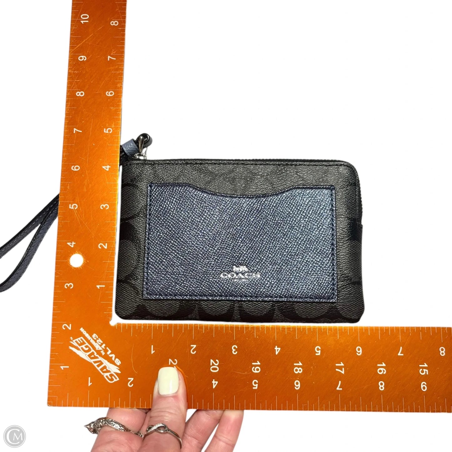 Wristlet Designer By Coach, Size: Small