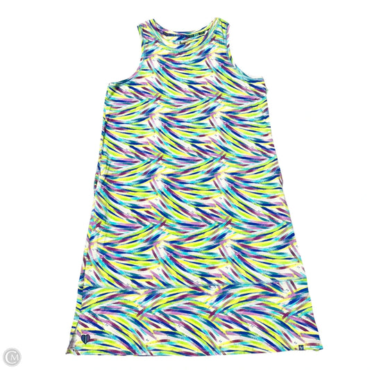 Dress Casual Midi By Lug In Multi-colored, Size: L