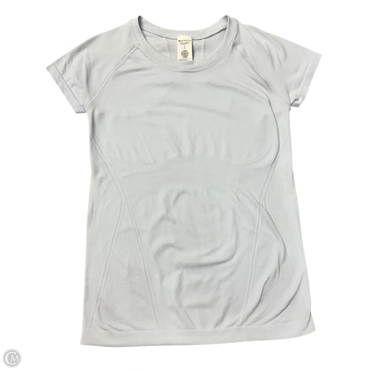 Athletic Top Short Sleeve By Athleta In Blue, Size: S