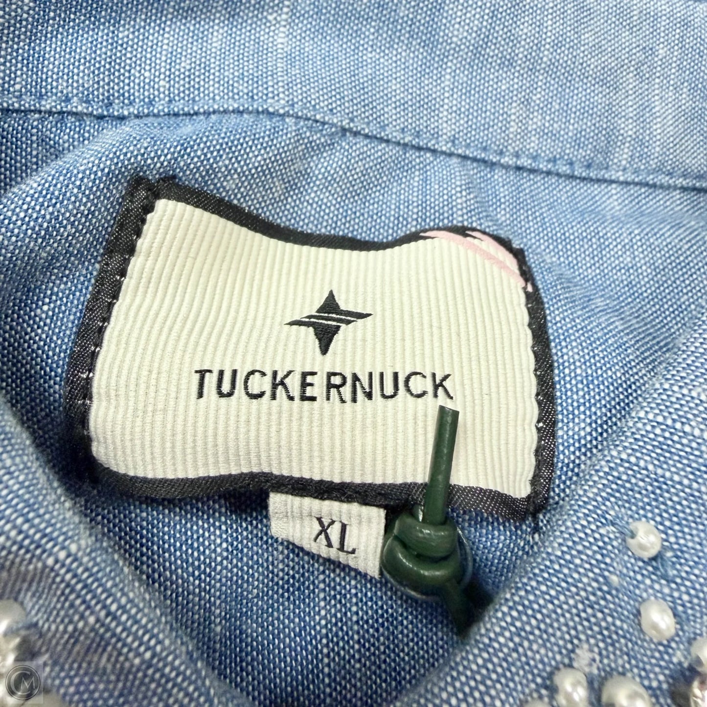 Top Long Sleeve By Tuckernuck In Blue, Size: Xl