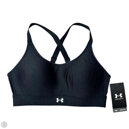 Athletic Bra By Under Armour In Black, Size: M