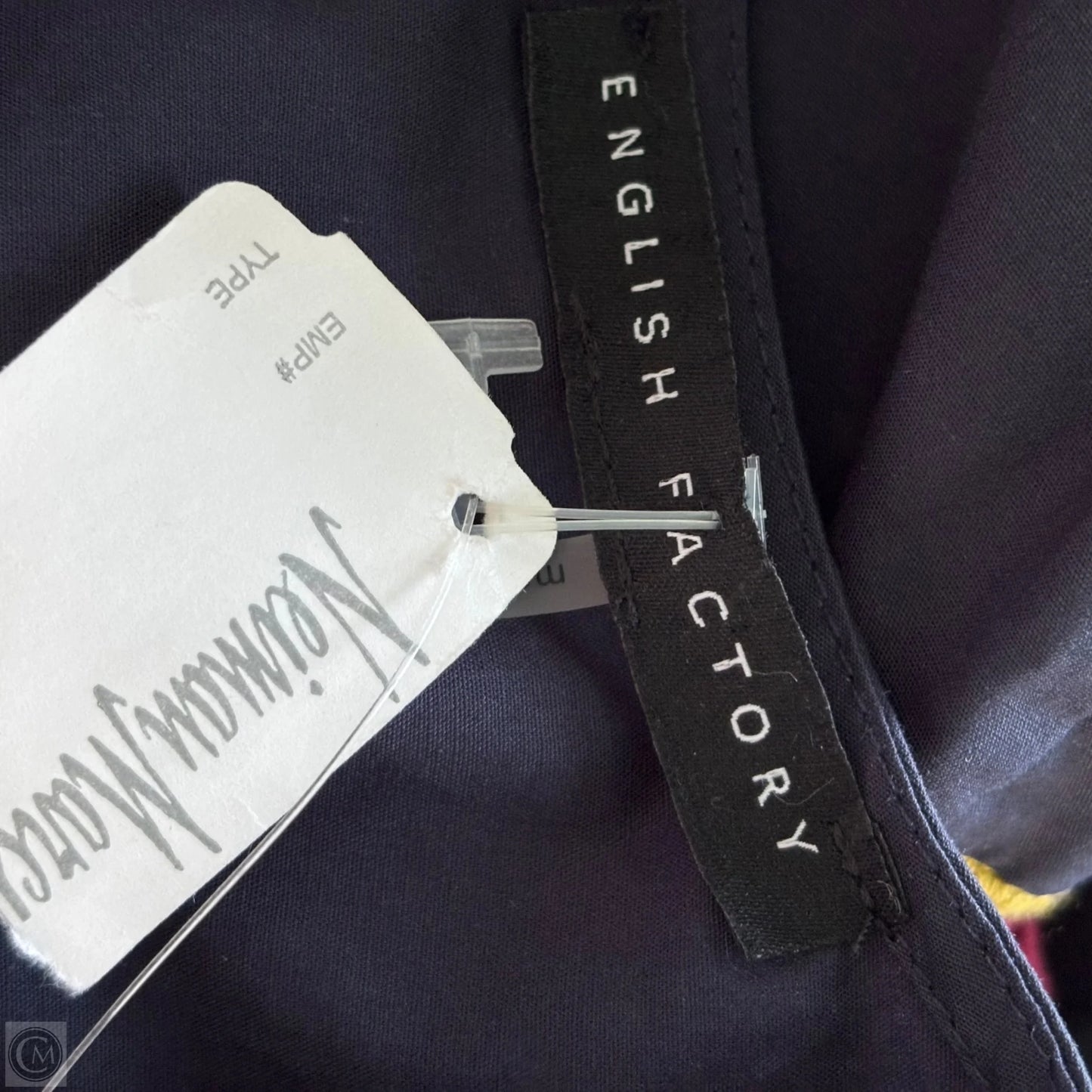 Dress Casual Short By English Factory In Navy, Size: M