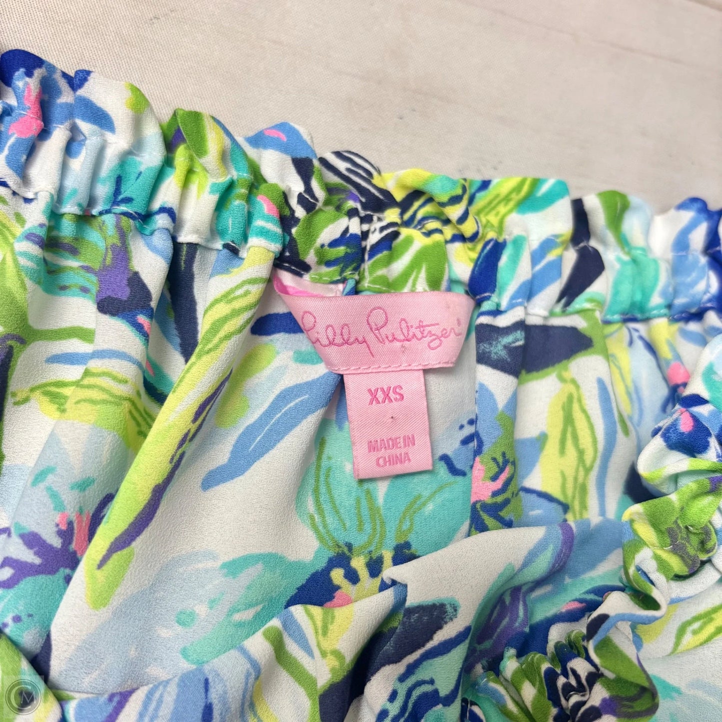 Top Long Sleeve Designer By Lilly Pulitzer In Floral Print, Size: Xxs