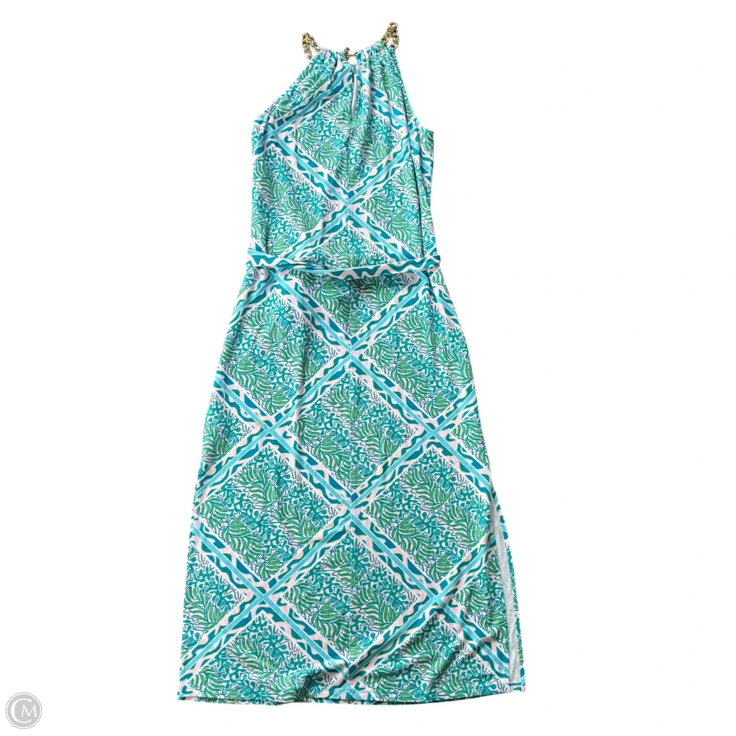Dress Designer By Lilly Pulitzer In Blue & Pink, Size: S