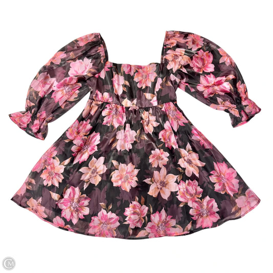 Dress Party Short By Thirty/Thirty In Floral Print, Size: M