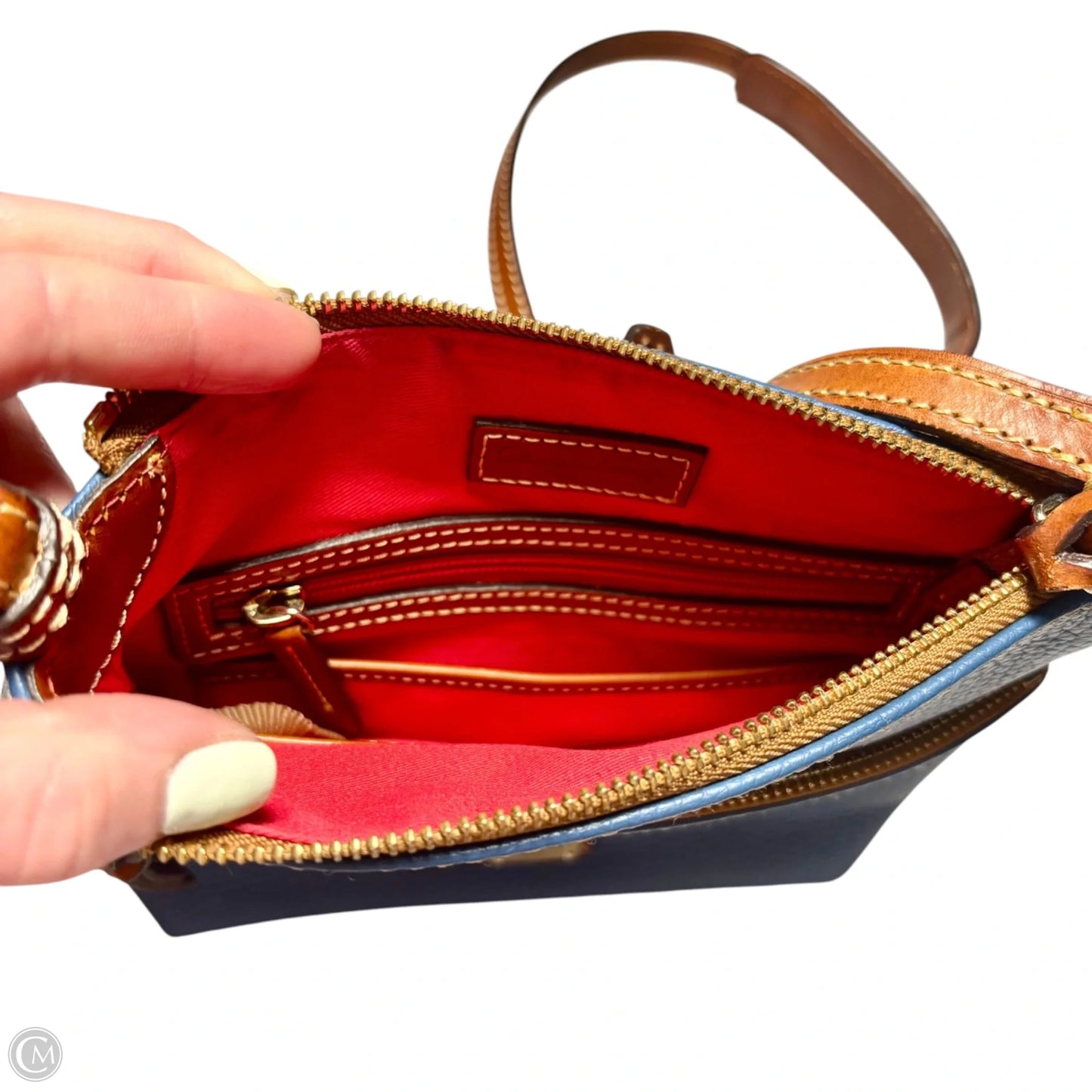 Crossbody Designer By Dooney And Bourke, Size: Small