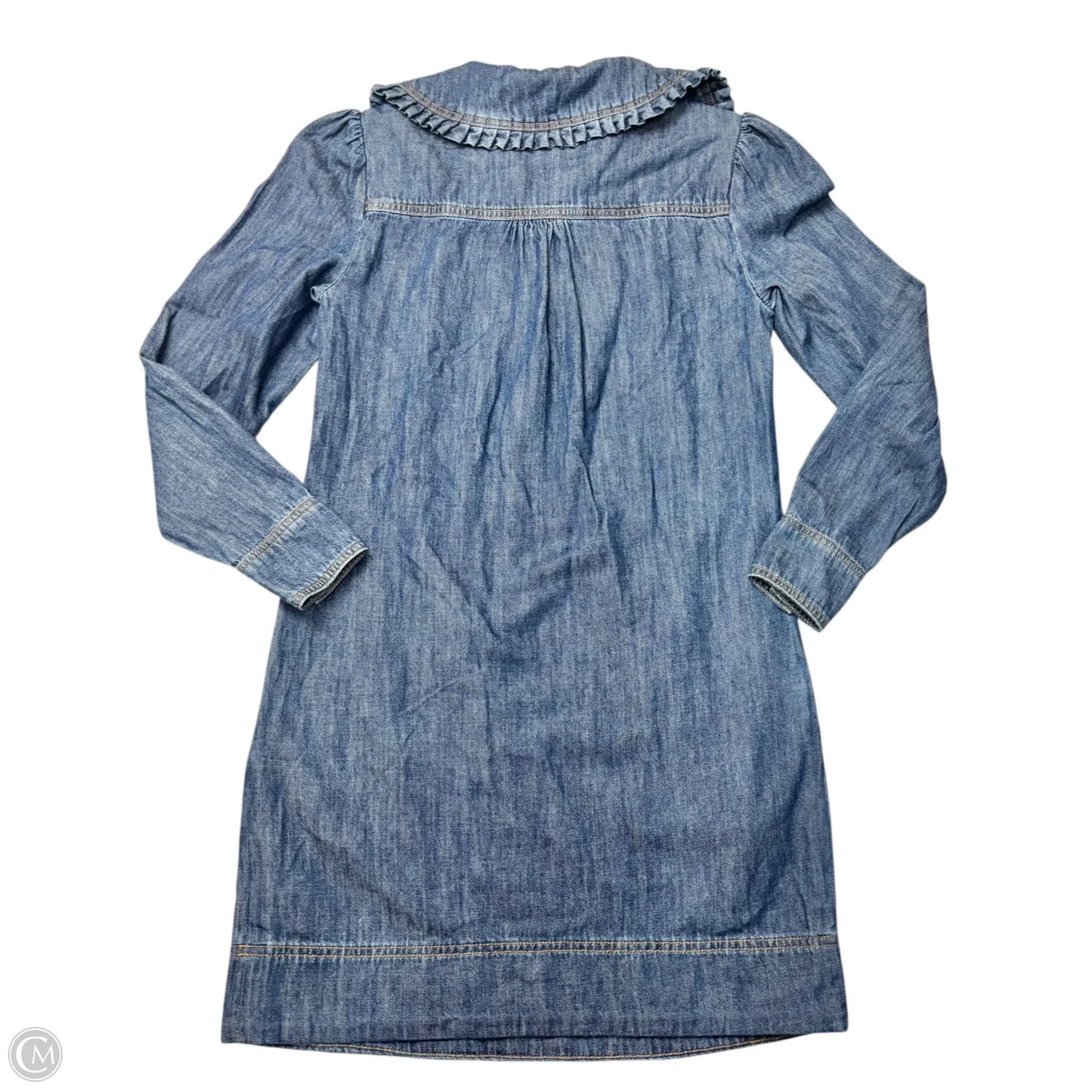 Dress Casual Short By Boden In Blue Denim, Size: Xsp