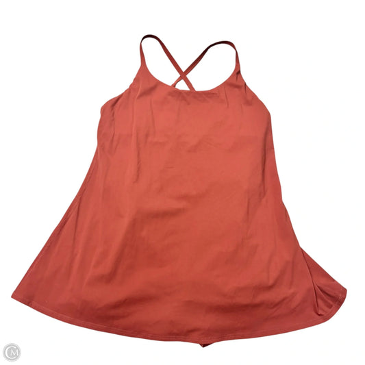 Athletic Dress By Halara In Orange, Size: 1x