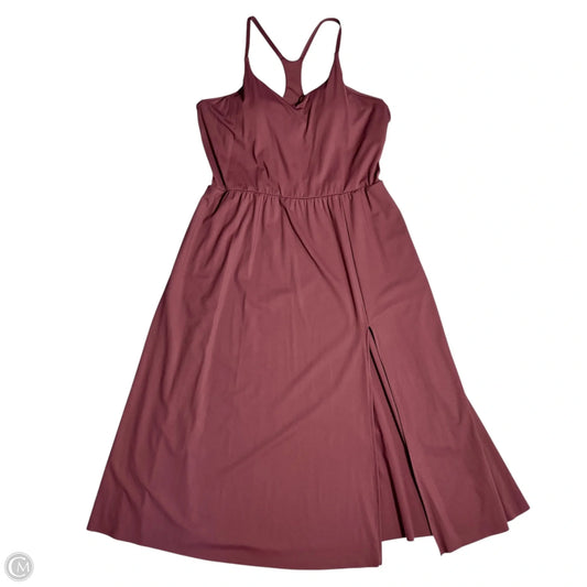 Athletic Dress By Halara In Purple, Size: Xl