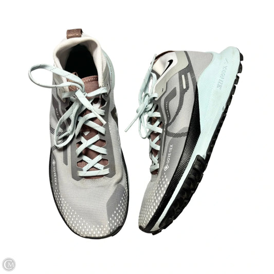 Shoes Athletic By Nike In Blue & Brown, Size: 7