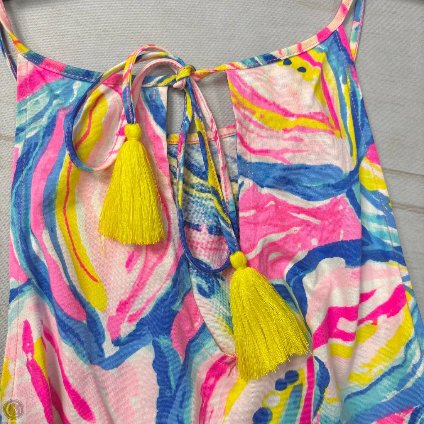 Dress Designer By Lilly Pulitzer In Floral Print, Size: L