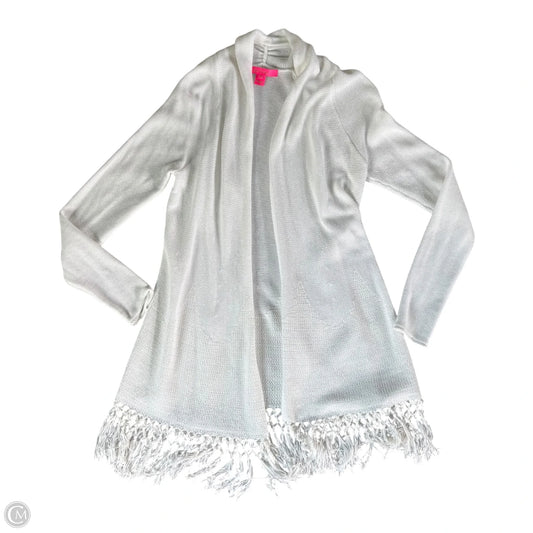 Cardigan Designer By Lilly Pulitzer In White, Size: Xs