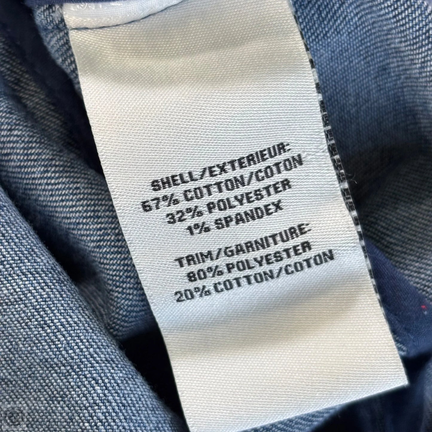 Blazer By Bagatelle In Blue Denim, Size: M