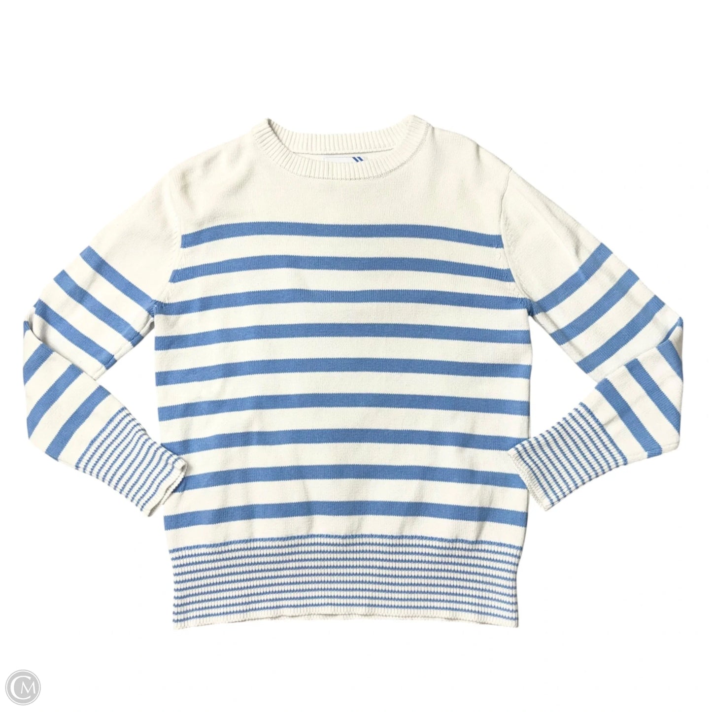 Sweater By Addison Bay In Striped Pattern, Size: M