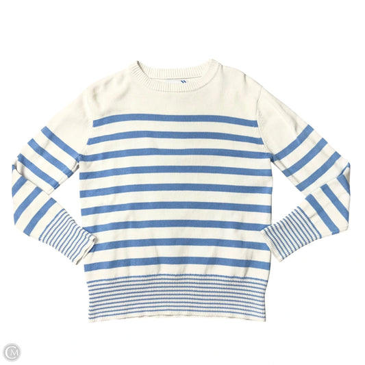 Sweater By Addison Bay In Striped Pattern, Size: M