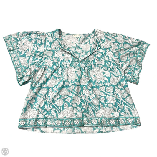 Top Short Sleeve By Marea In Floral Print, Size: M