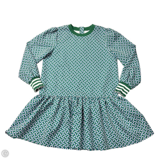 Dress Casual Short By Addison Bay In Green & Pink, Size: M