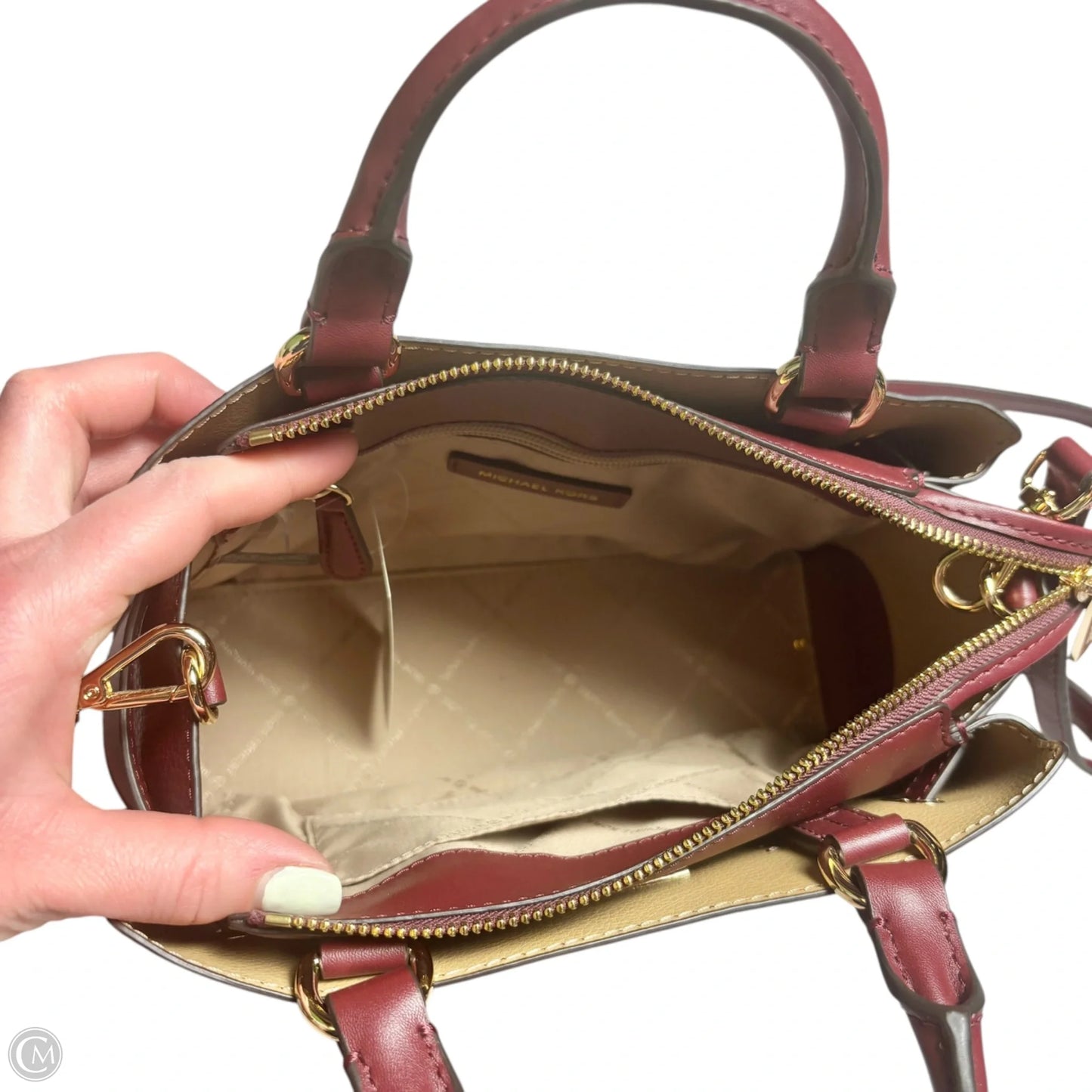 Crossbody Designer By Michael By Michael Kors, Size: Medium