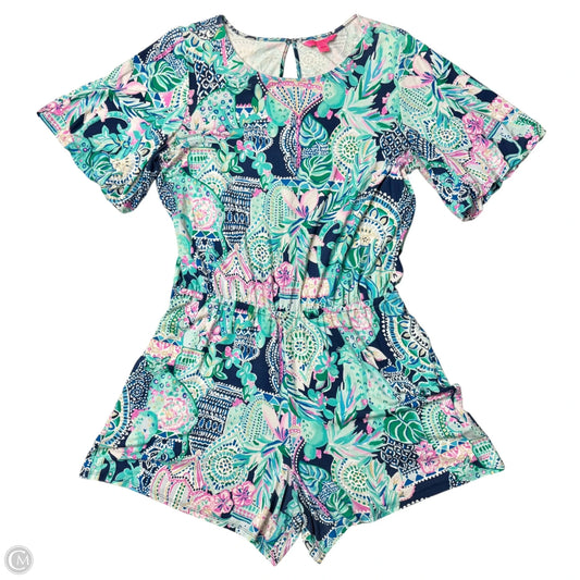 Romper Designer By Lilly Pulitzer In Multi-colored, Size: Xl