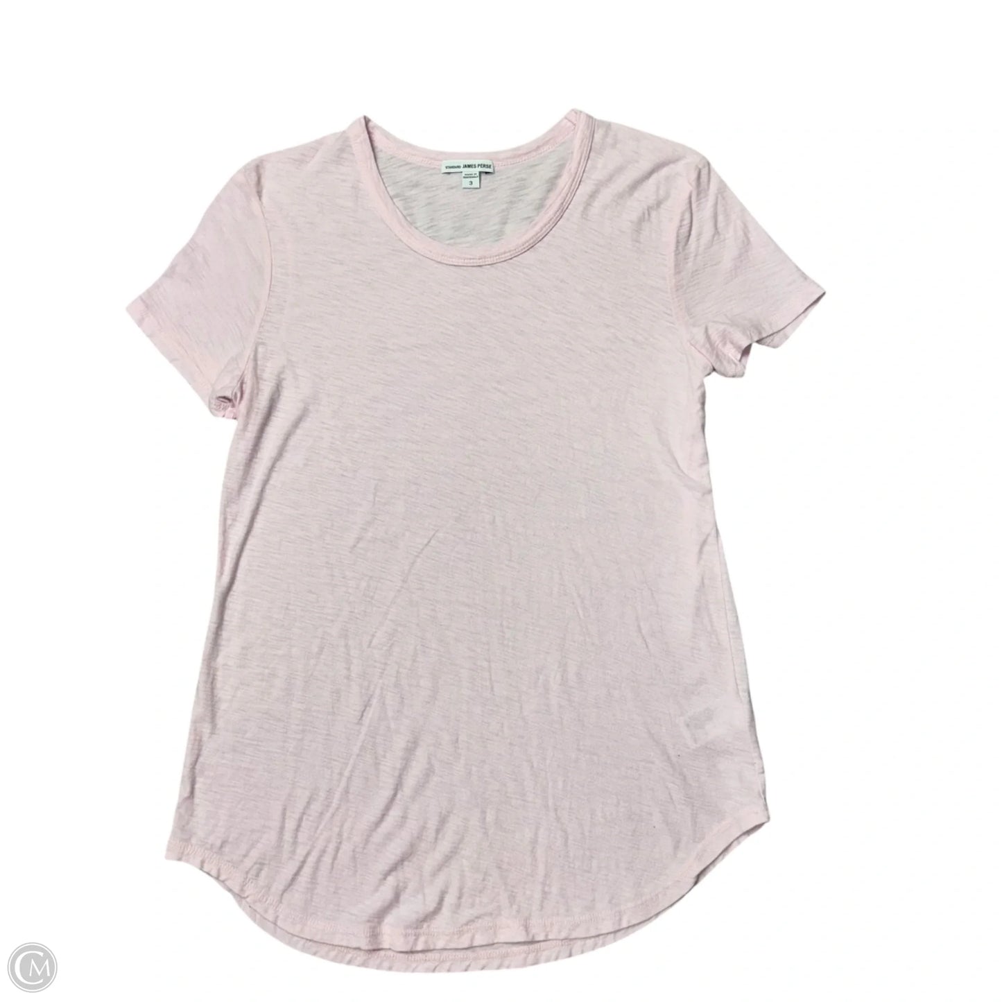 Top Short Sleeve Basic By James Perse In Pink, Size: L