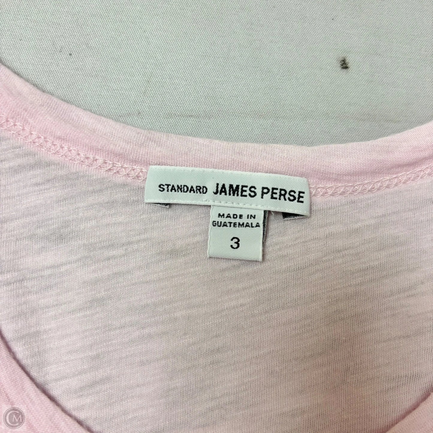 Top Short Sleeve Basic By James Perse In Pink, Size: L