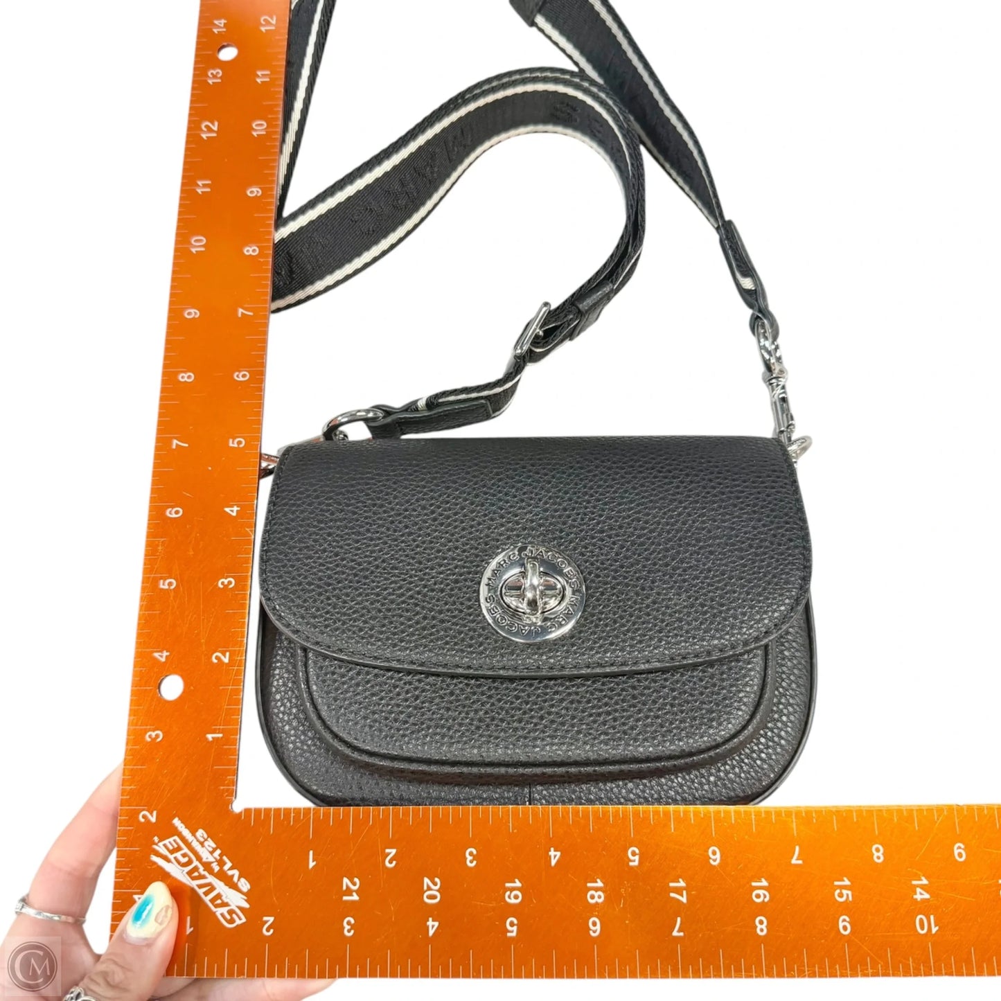 Crossbody Luxury Designer By Marc Jacobs, Size: Small