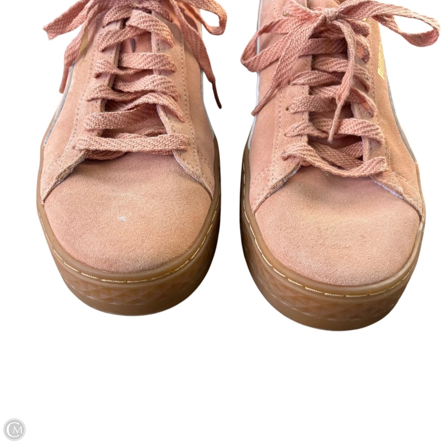 Shoes Sneakers By Puma In Pink, Size: 9.5