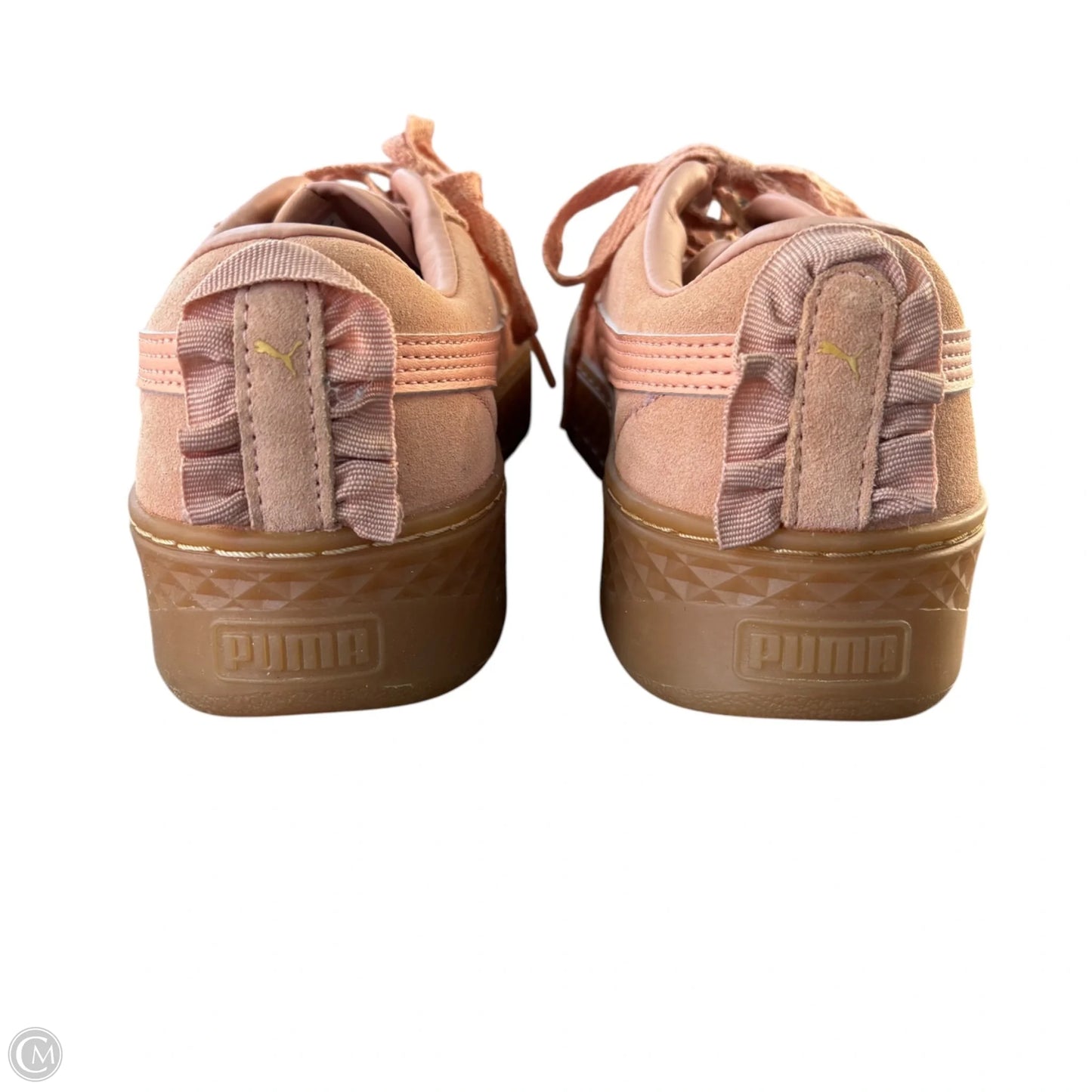 Shoes Sneakers By Puma In Pink, Size: 9.5