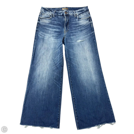 Jeans Wide Leg By Kut In Blue Denim, Size: 8