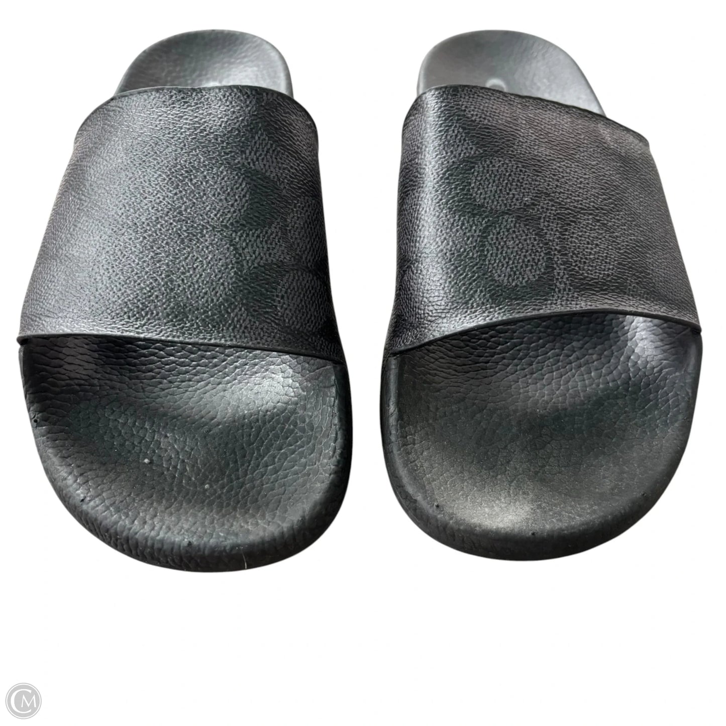 Sandals Designer By Coach In Black, Size: 8