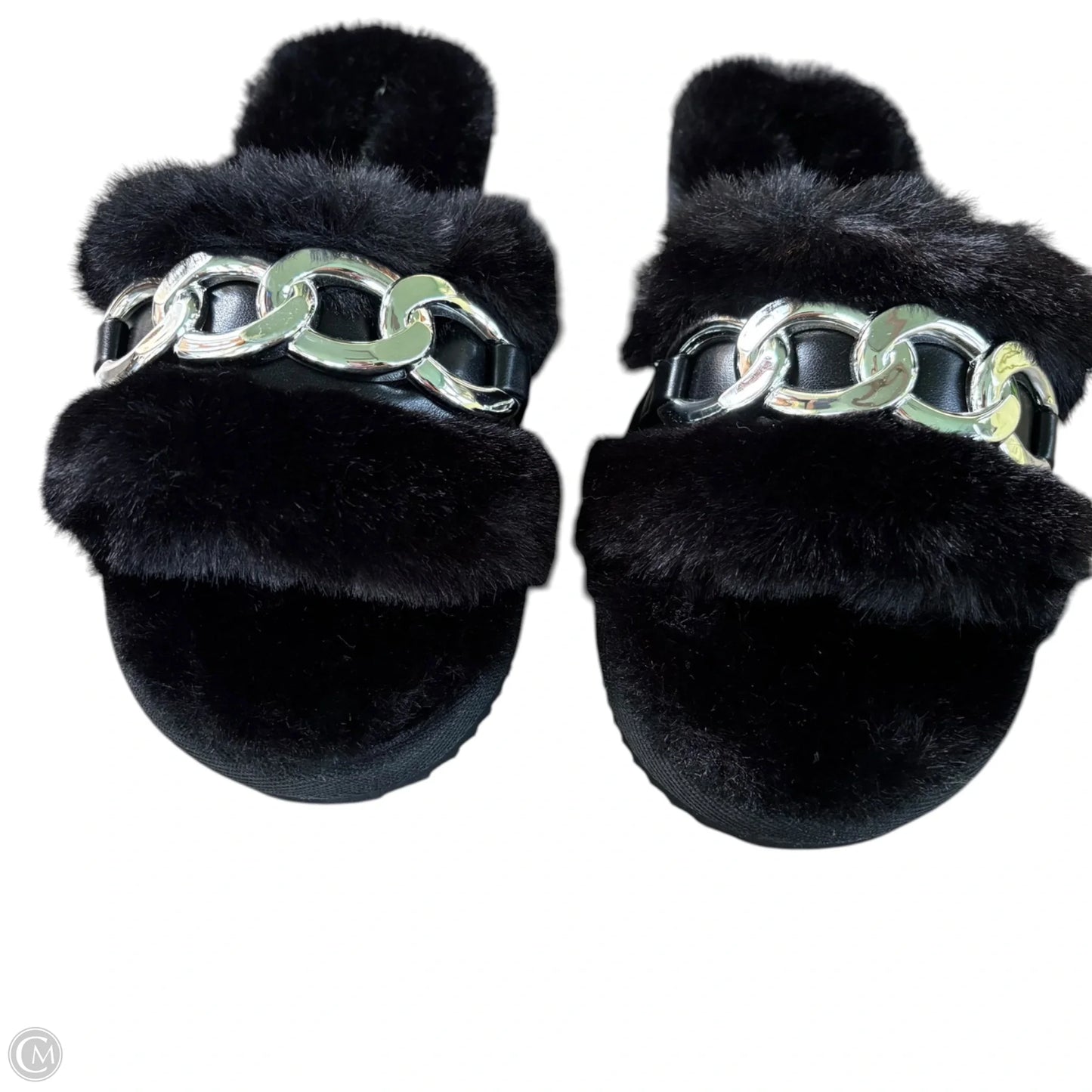 Slippers By Michael By Michael Kors In Black, Size: 8
