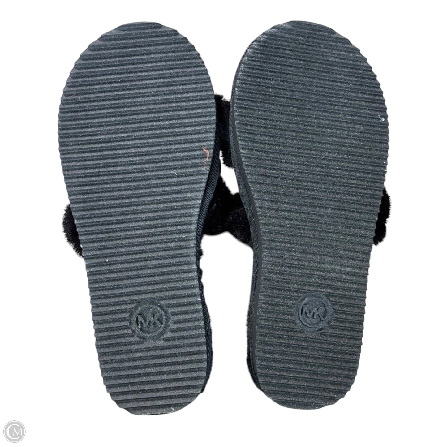 Slippers By Michael By Michael Kors In Black, Size: 8