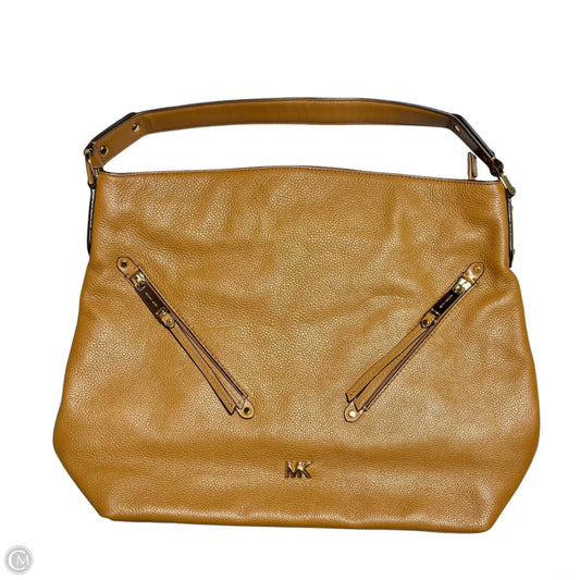 Handbag Leather By Michael By Michael Kors, Size: Medium