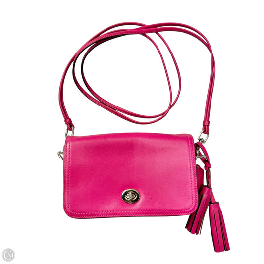 Crossbody Designer By Coach, Size: Small