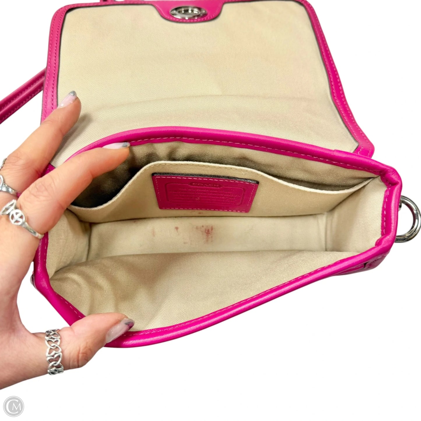 Crossbody Designer By Coach, Size: Small