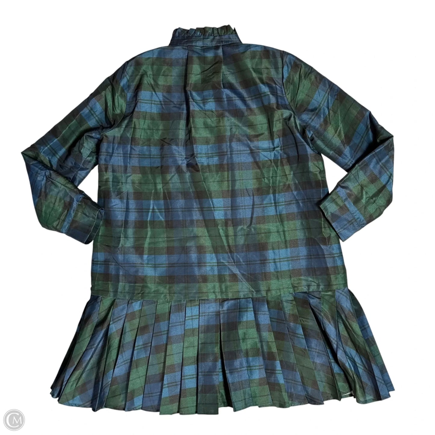 Dress Casual Short By Tuckernuck In Plaid Pattern, Size: M