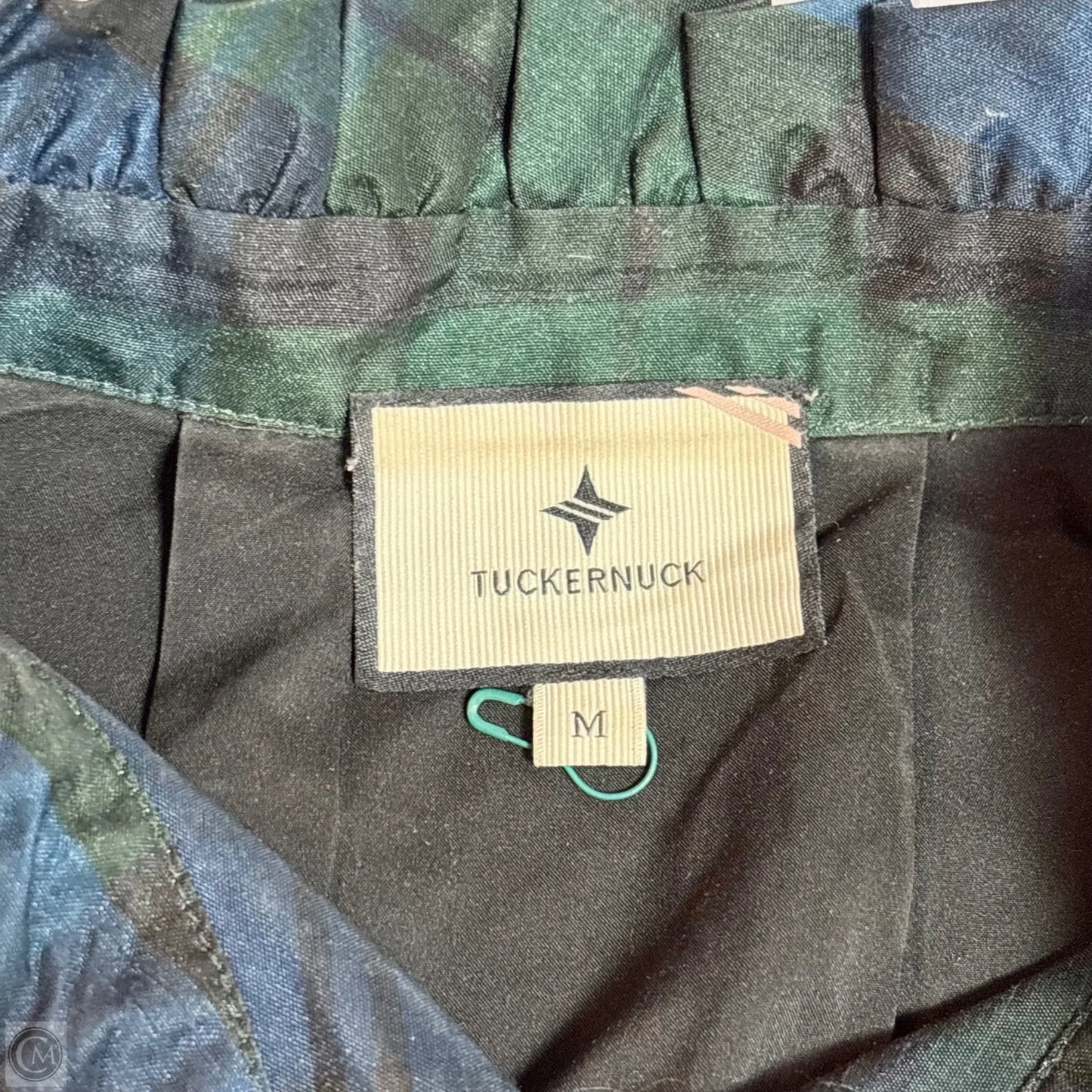 Dress Casual Short By Tuckernuck In Plaid Pattern, Size: M