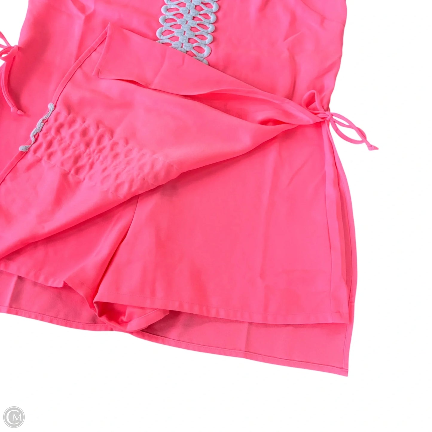 Romper Designer By Lilly Pulitzer In Pink, Size: L
