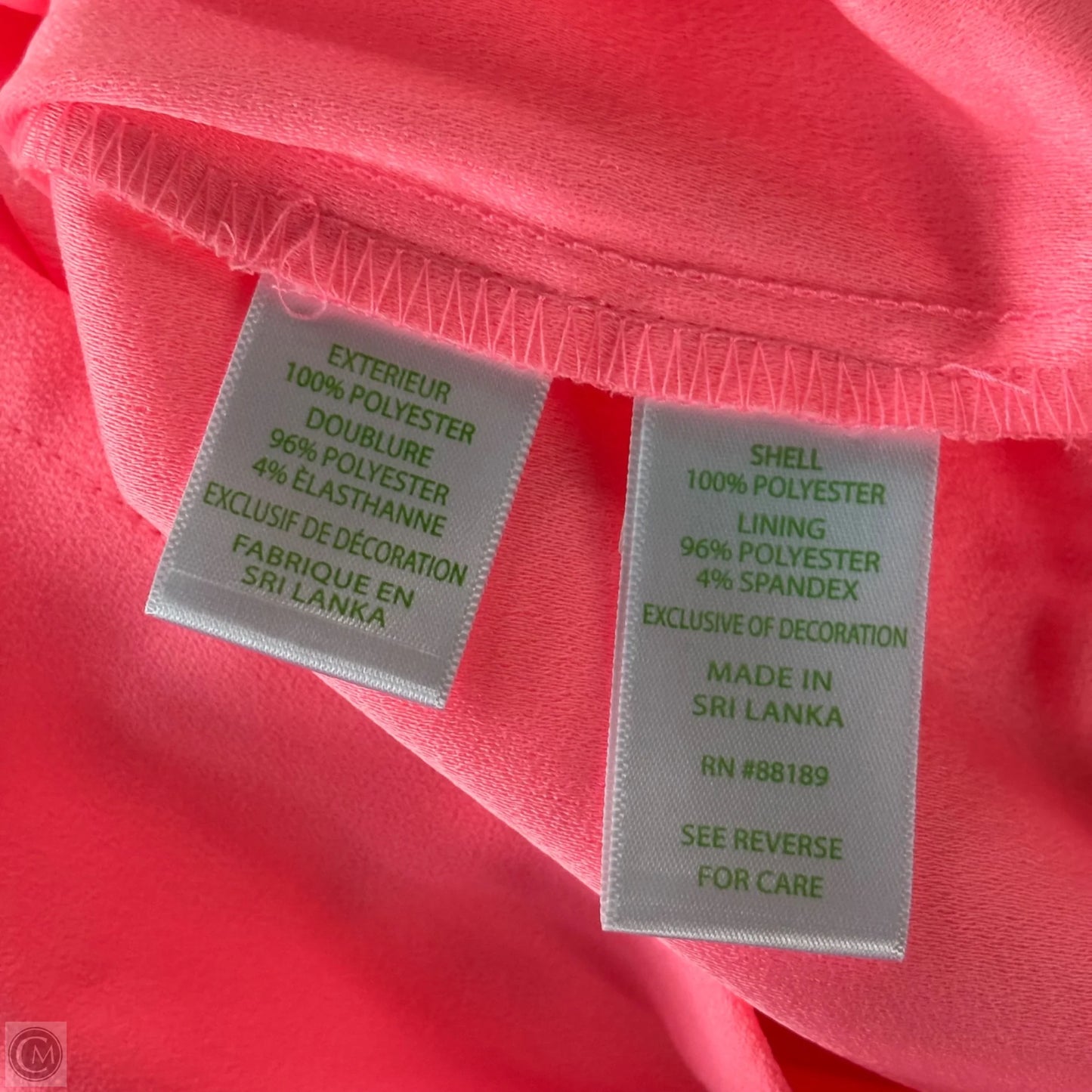 Romper Designer By Lilly Pulitzer In Pink, Size: L