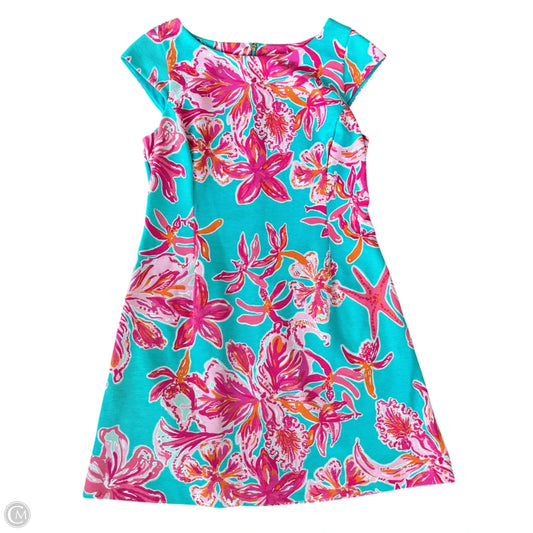 Dress Designer By Lilly Pulitzer In Floral Print, Size: Xl
