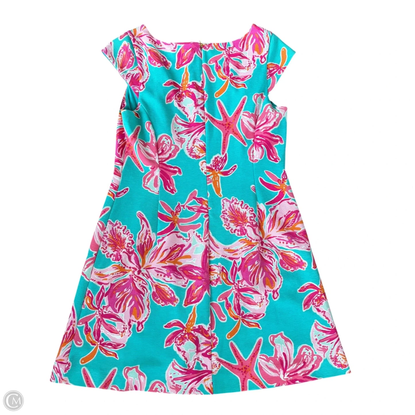 Dress Designer By Lilly Pulitzer In Floral Print, Size: Xl