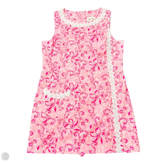 Romper Designer By Lilly Pulitzer In Floral Print, Size: L