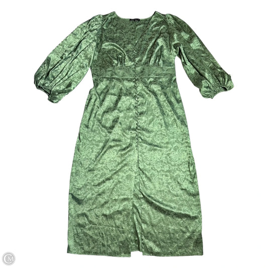 Dress Party Long By Eloquii In Green, Size: 2x