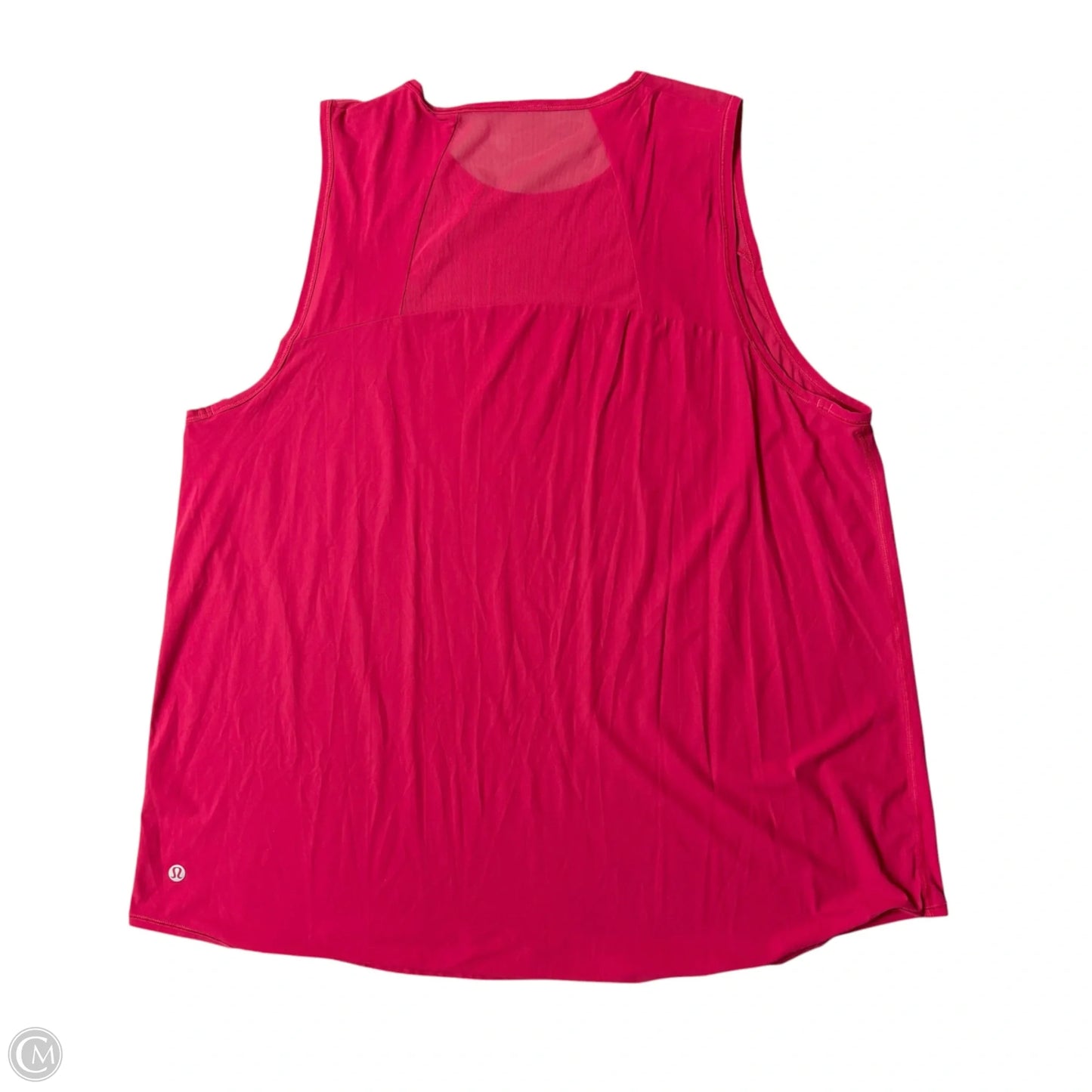 Athletic Tank Top By Lululemon In Pink, Size: M