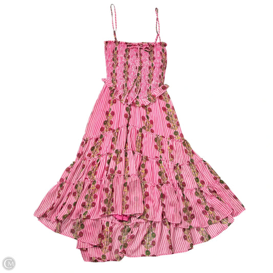 Dress Casual Midi By Free People In Floral Print, Size: M