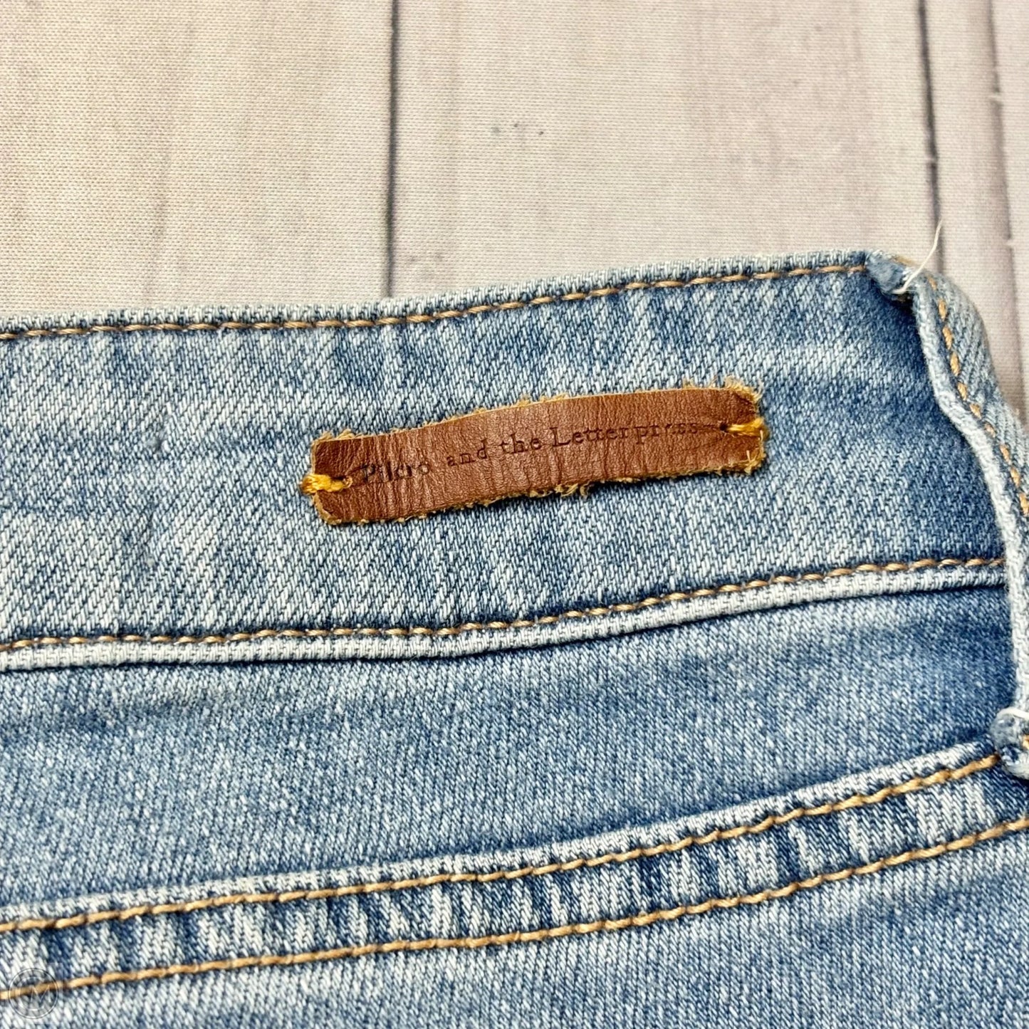 Shorts By Pilcro In Blue Denim, Size: 4