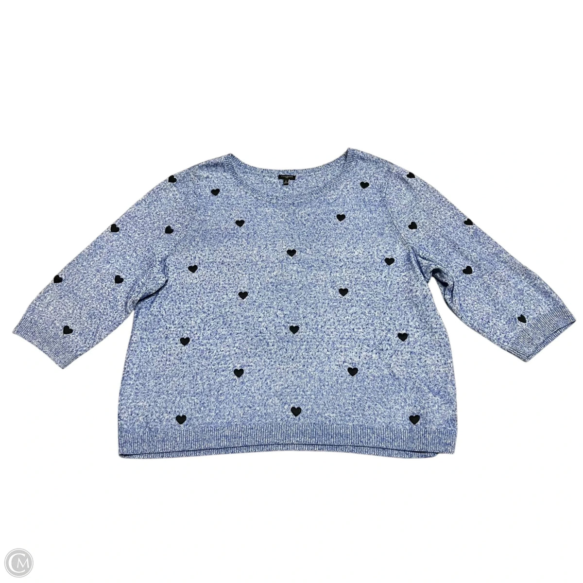 Sweater By Talbots In Blue, Size: 3x