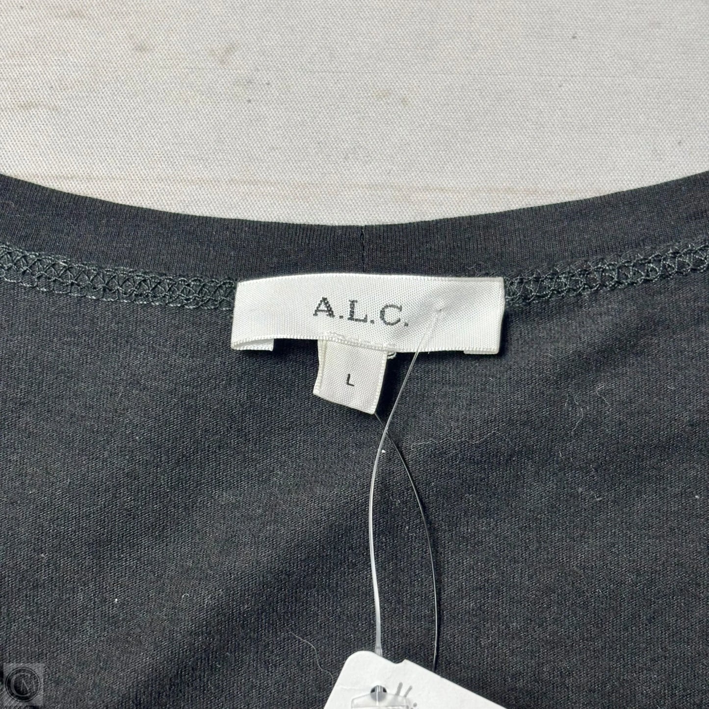 Top Long Sleeve By Alc In Black, Size: L