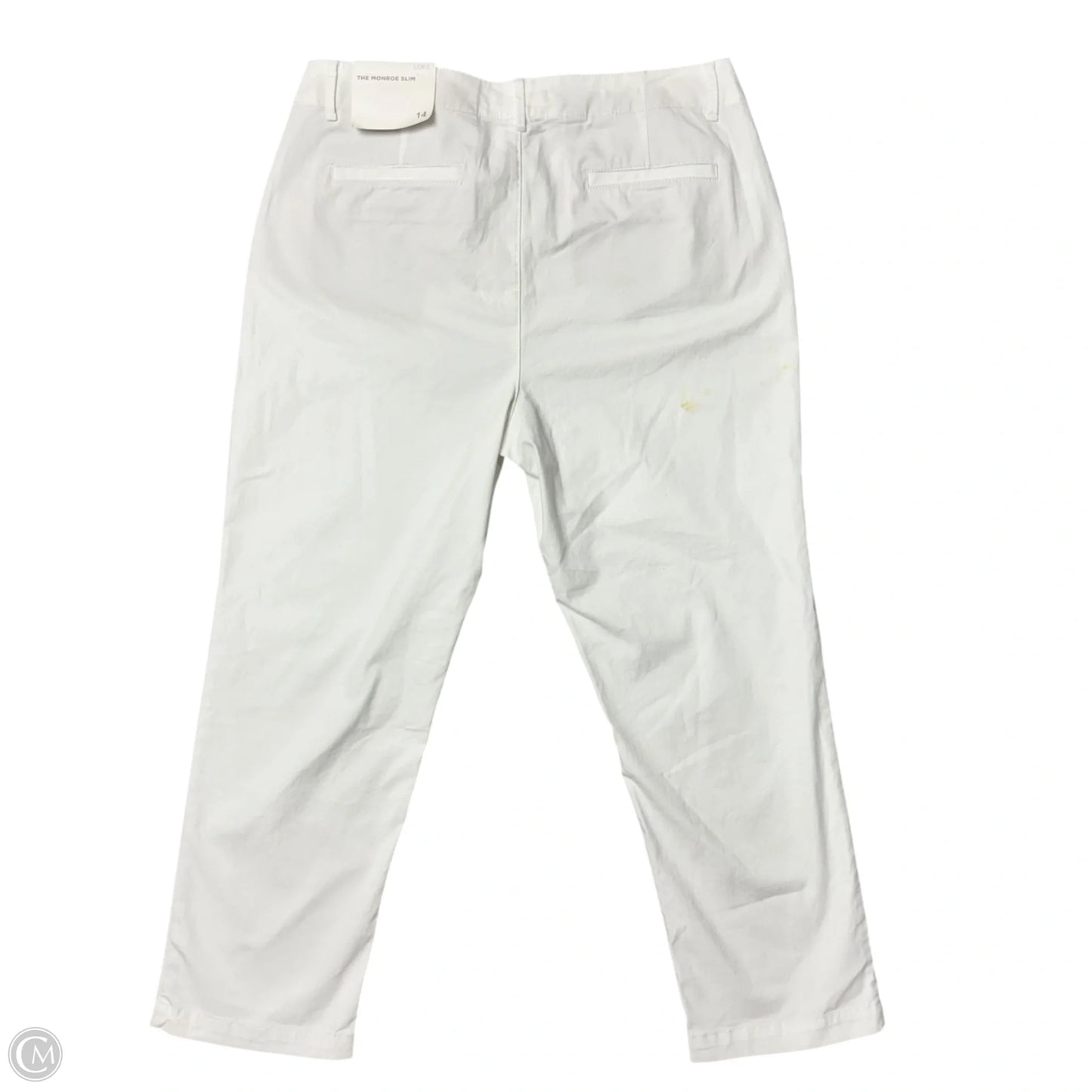 Pants Dress By Loft In White, Size: 14